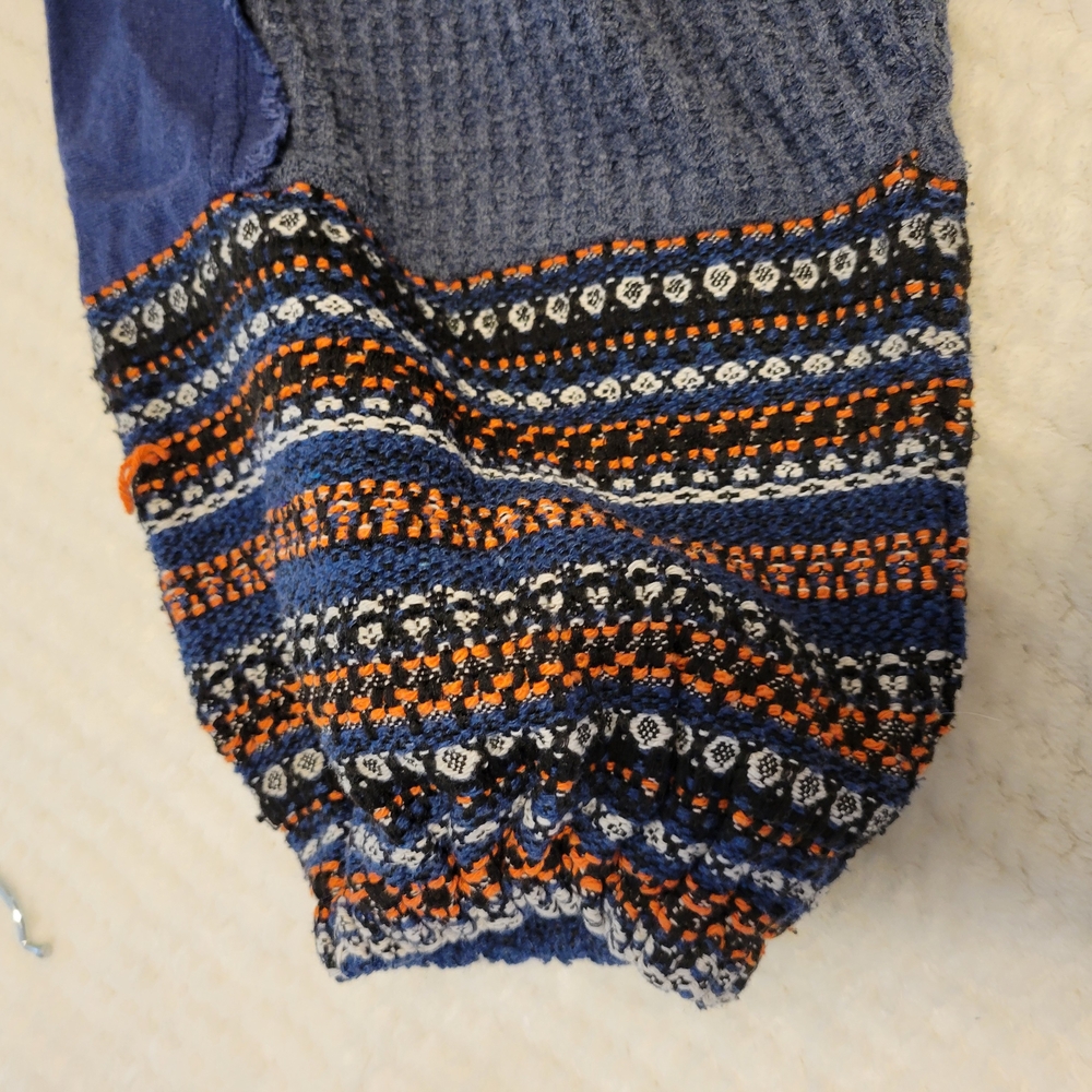 Umgee USA Blue Heathered Top - Picture 3 of 8